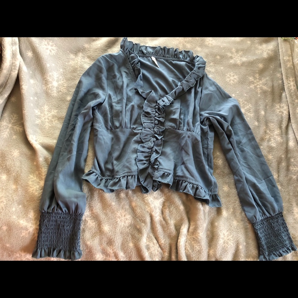 Long sleeve blouse